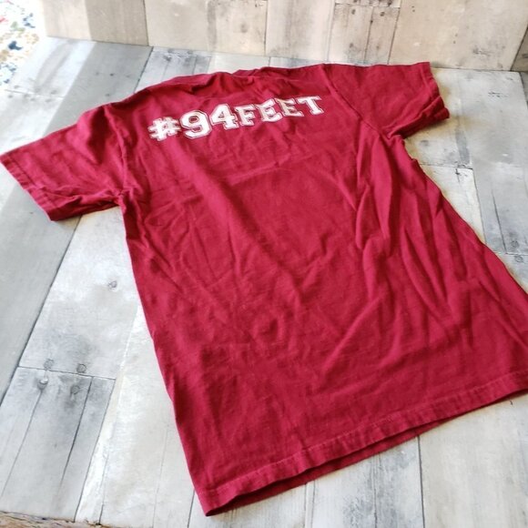 Vintage Stanford Basketball Red T-Shirt - Size Small - Picture 2 of 4